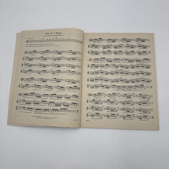 Modern Pares Foundation Studies for Clarinet Harvey S Whistler 1941 Music Sheets - Picture 4 of 7